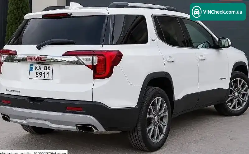 GMC Acadia 2020, фото з оголошення 2 з 9, VIN 1GKKNML4XLZ187591