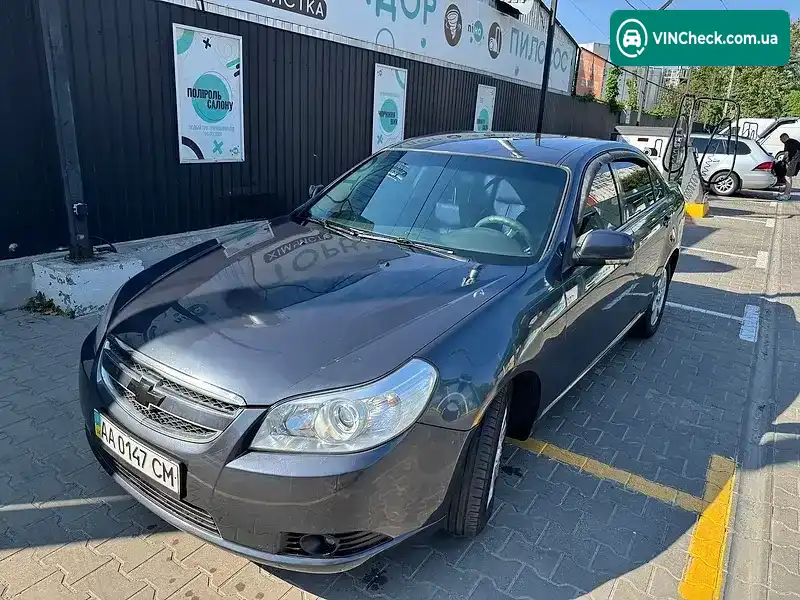 Chevrolet Epica 2007, фото з оголошення 1 з 20, VIN KL1LA69LE7B056467