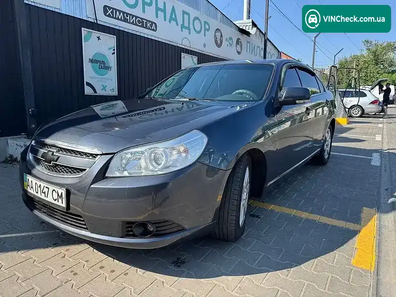 Chevrolet Epica 2007, фото з оголошення 2 з 20, VIN KL1LA69LE7B056467