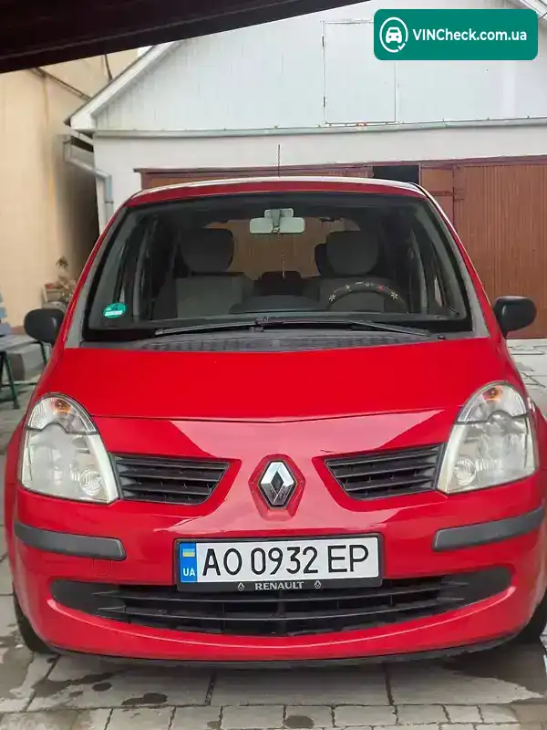 Renault Modus 2007, фото з оголошення 1 з 21, VIN VF1JP0CB538312207