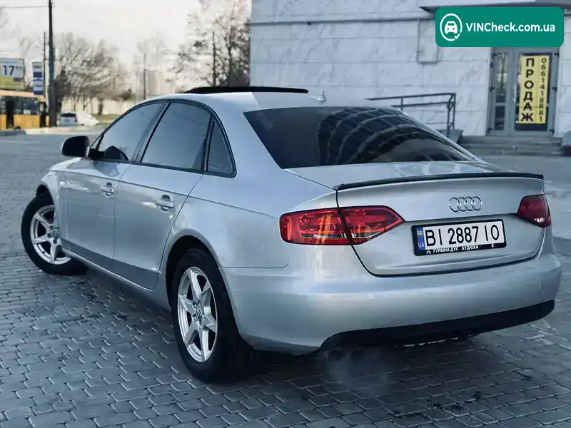 Audi A4 2008, фото з оголошення 2 з 11, VIN WAUJF78KX9N046224