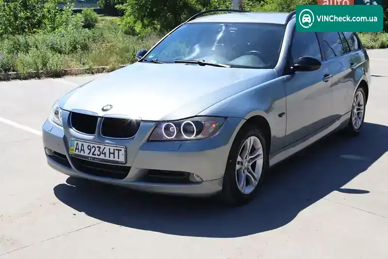 BMW 3 Series 2008, фото з оголошення 2 з 20, VIN WBAVU51000A305401
