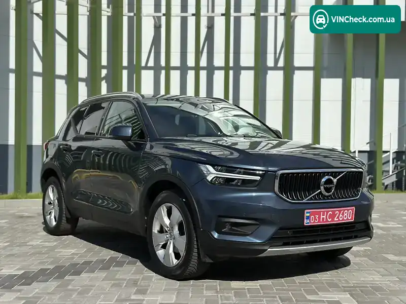 Volvo XC40 2021, фото з оголошення 1 з 20, VIN YV1XZ72VDM2445511