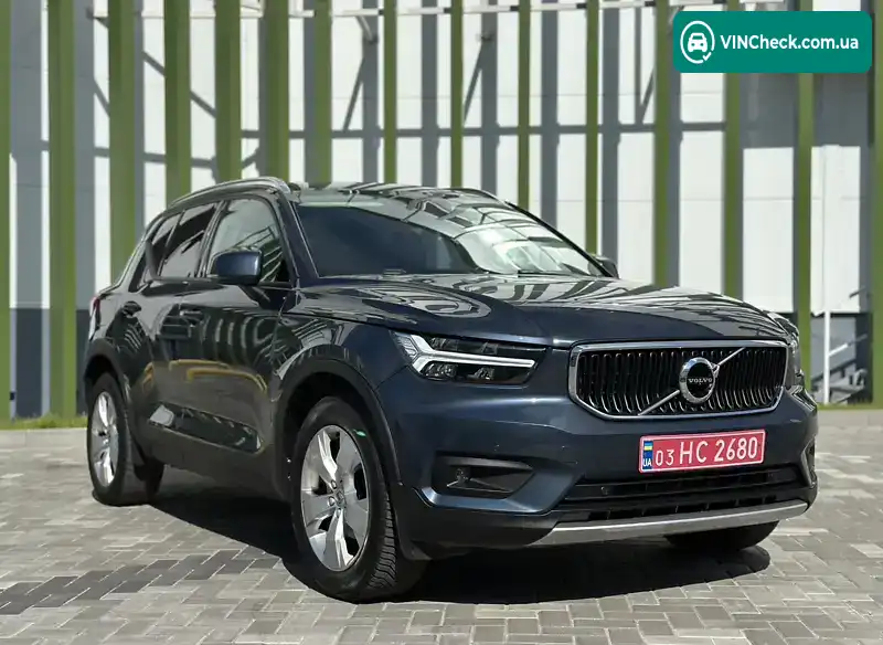 Volvo XC40 2021, фото з оголошення 2 з 20, VIN YV1XZ72VDM2445511