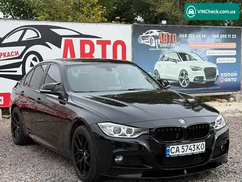 BMW 3 Series 2014, фото з оголошення 1 з 16, VIN WBA3D11080F394458