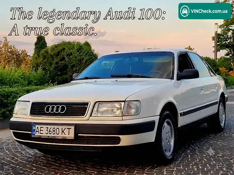 Audi 100 1991, фото з оголошення 2 з 20, VIN WAUZZZ4AZMN086982