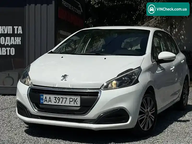 Peugeot 208 2017, фото з оголошення 1 з 20, VIN VF3CCHMZ0HT007565