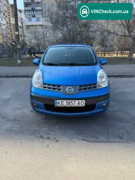 Nissan Note 2006, фото з оголошення 2 з 13, VIN SJNFCAE11U1016729