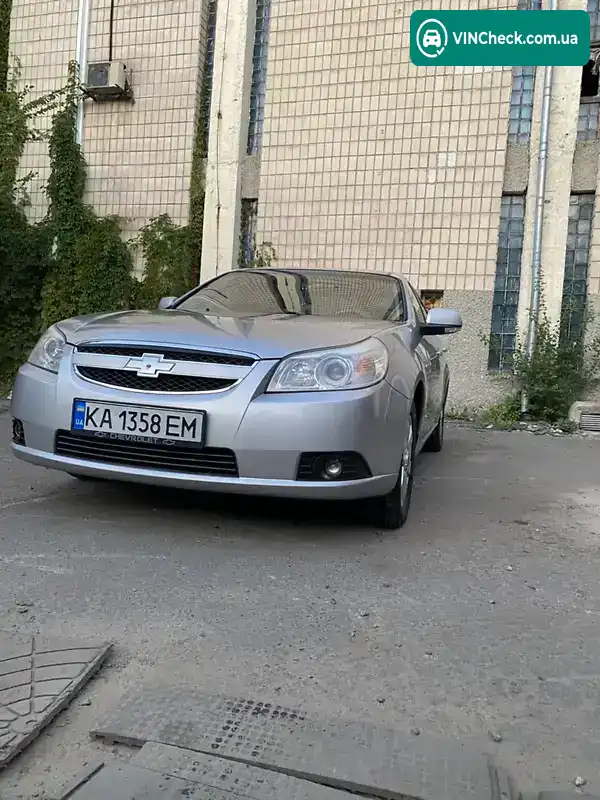 Chevrolet Epica 2007, фото з оголошення 1 з 16, VIN Y6DLA69LE8B094370