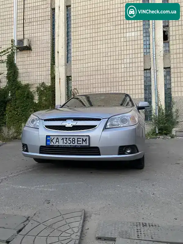 Chevrolet Epica 2007, фото з оголошення 2 з 16, VIN Y6DLA69LE8B094370