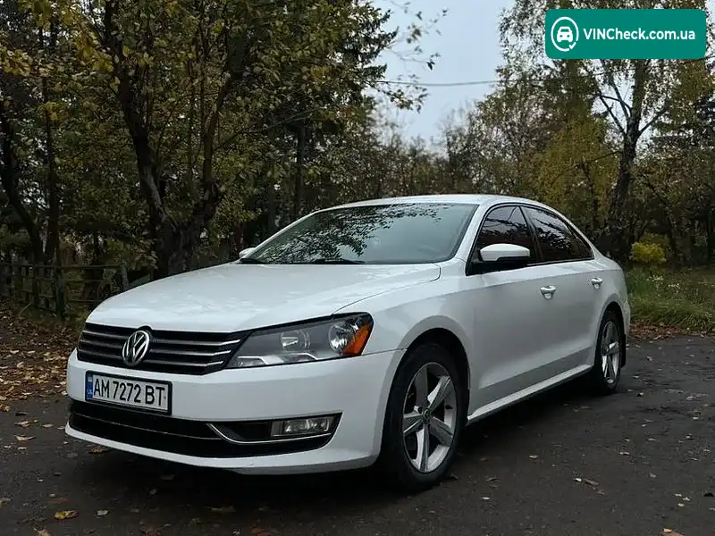 Volkswagen Passat 2012, фото з оголошення 1 з 20, VIN 1VWBH7A32DC051391