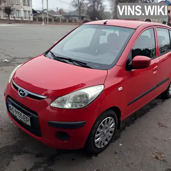 Hyundai i10 2008, фото з оголошення 1 з 7, VIN MALAM51BP9M166209