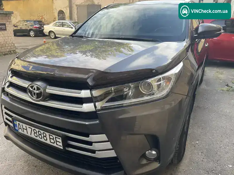 Toyota Highlander 2017, фото з оголошення 1 з 13, VIN 5TDZARFHX0S028844