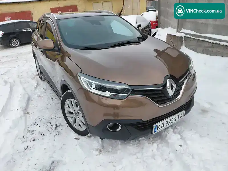 Renault Kadjar 2016, фото з оголошення 2 з 21, VIN VF1RFE00356040384