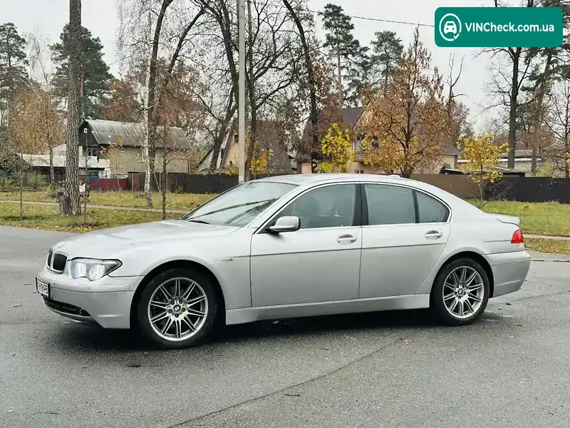 BMW 7 Series 2003, фото з оголошення 2 з 20, VIN WBAGL21060DS20796