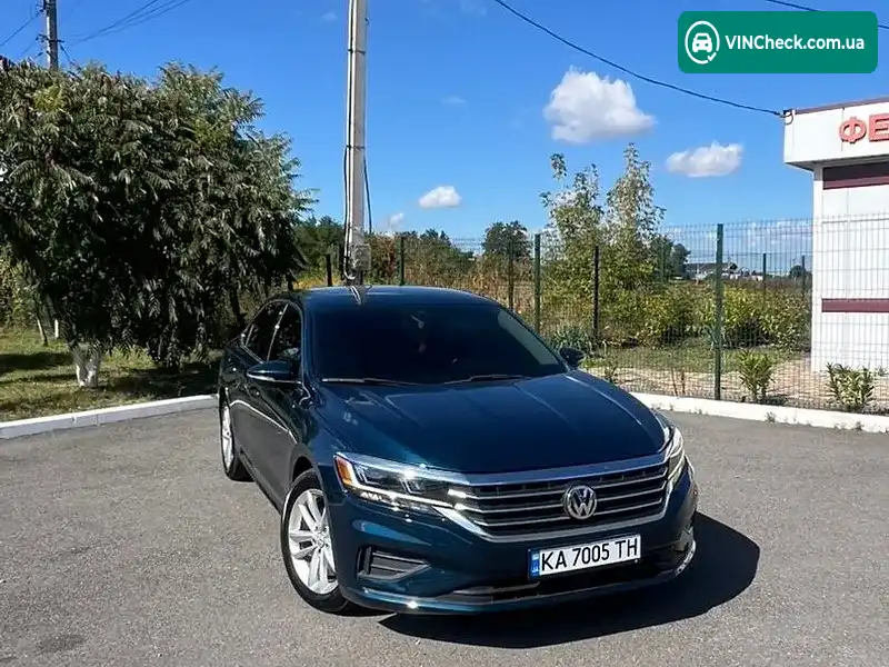Volkswagen Passat 2020, фото з оголошення 2 з 20, VIN 1VWSA7A36LC011124