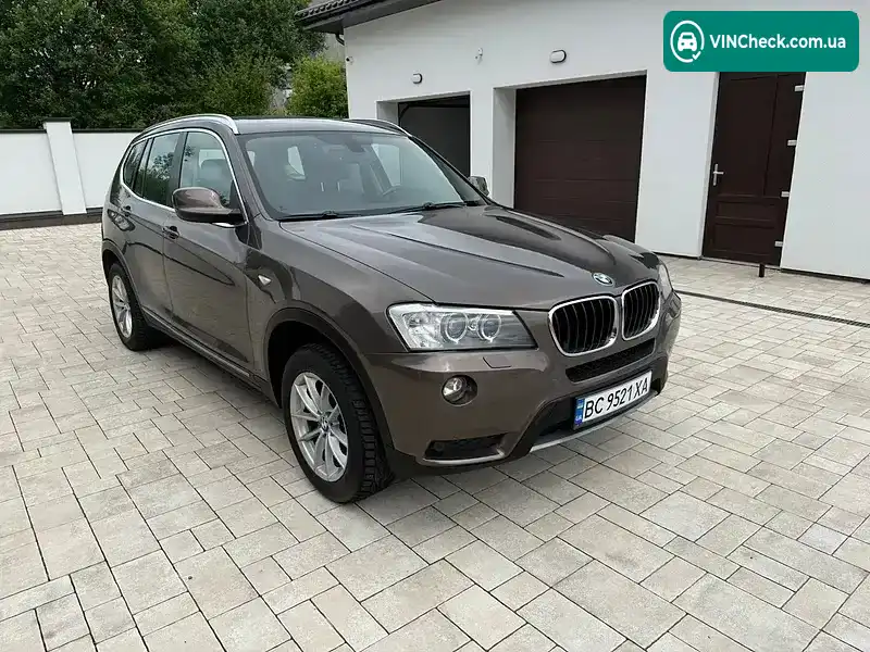 BMW X3 2014, фото з оголошення 1 з 20, VIN WBAWY310200F31266