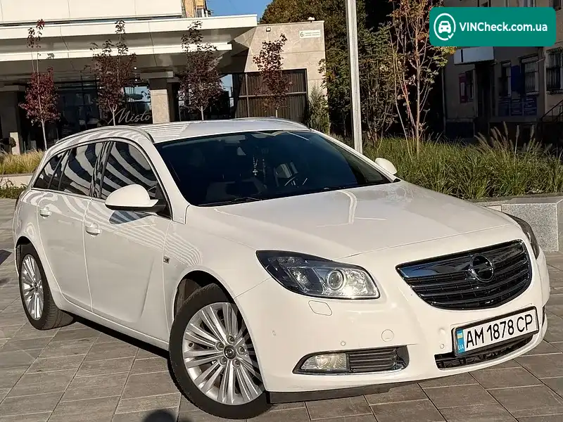 Opel Insignia 2013, фото з оголошення 1 з 20, VIN W0LGM8EM0D1079620