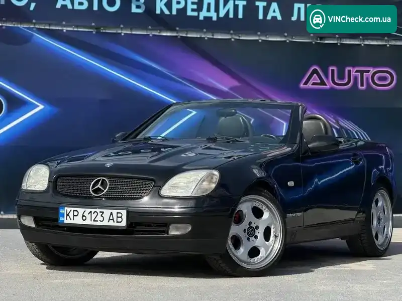 Mercedes-Benz SLK-Class 1999, фото з оголошення 1 з 10, VIN WDB1704471F125223