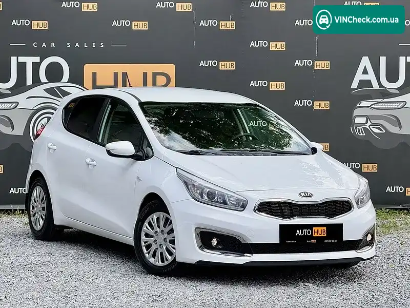 Kia Ceed 2016, фото з оголошення 1 з 20, VIN U5YHM512AGL259247
