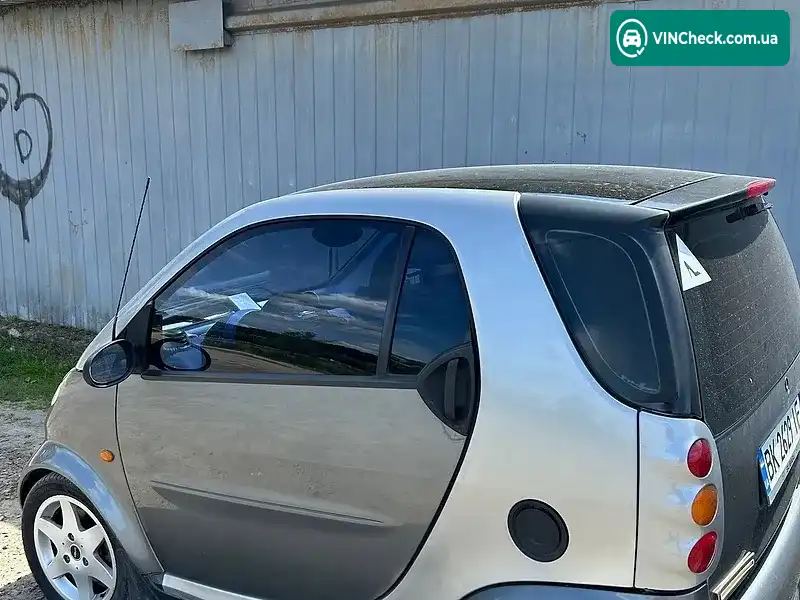 Smart Fortwo 2000, фото з оголошення 2 з 8, VIN WME01MC01YH112150