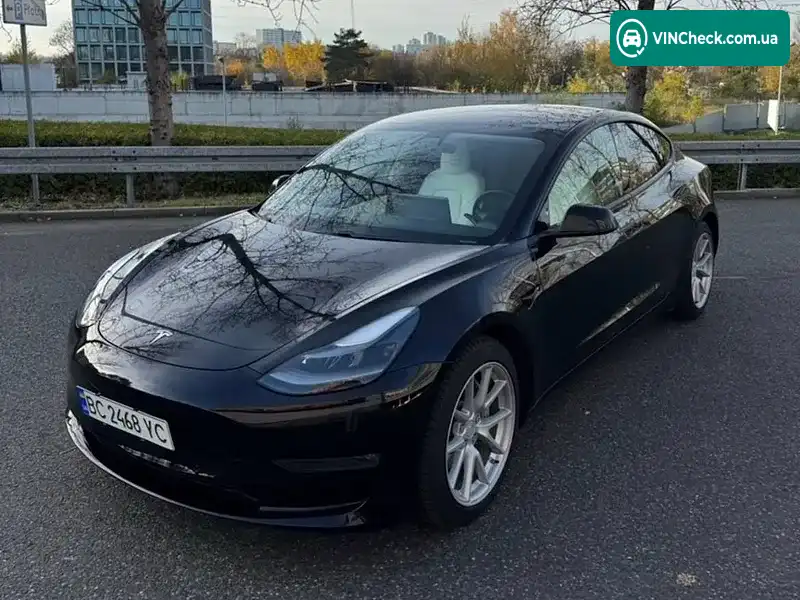 Tesla Model 3 2021, фото з оголошення 2 з 7, VIN 5YJ3E1EB4MF936984