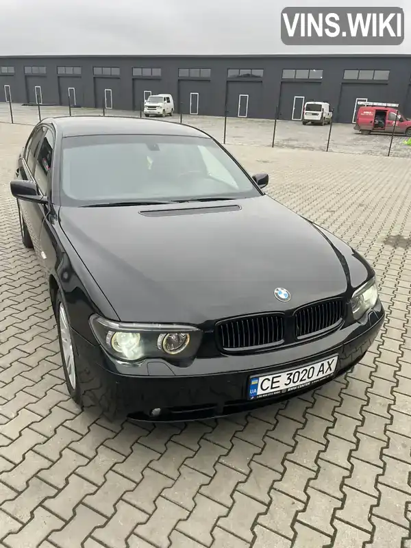 BMW 7 Series 2003, фото з оголошення 2 з 21, VIN WBAGL21080DS20752