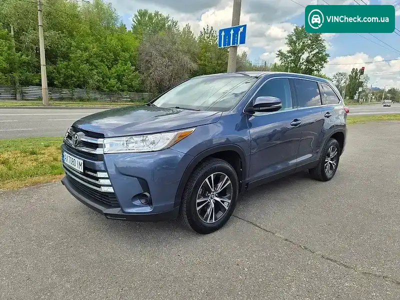Toyota Highlander 2019, фото з оголошення 2 з 20, VIN 5TDZARFH4KS056710