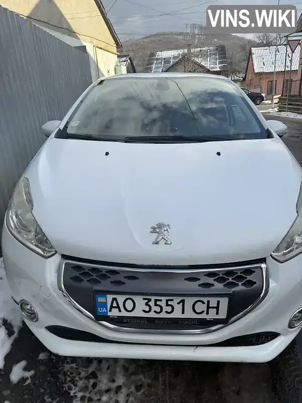 Peugeot 208 2012, фото з оголошення 1 з 5, VIN VF3CC8HP0CT154563