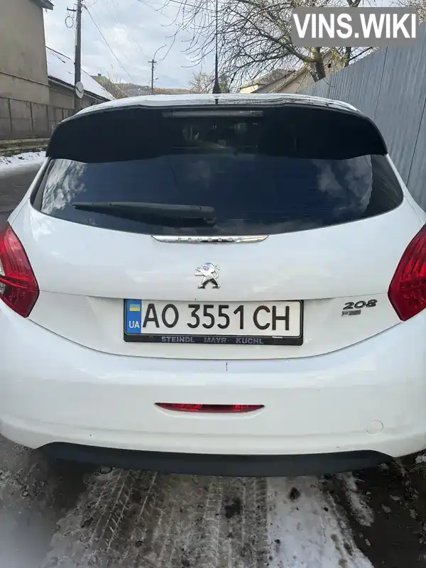Peugeot 208 2012, фото з оголошення 2 з 5, VIN VF3CC8HP0CT154563