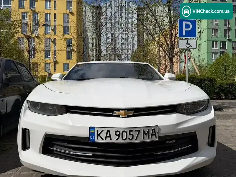 Chevrolet Camaro 2017, фото з оголошення 2 з 20, VIN 1G1FB1RS6J0104257