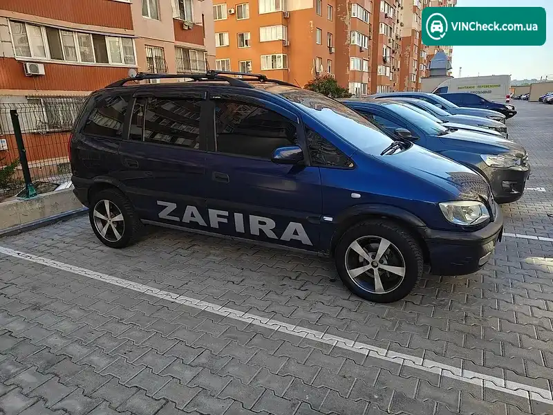 Opel Zafira 2001, фото з оголошення 1 з 8, VIN W0L0TGF7522007282