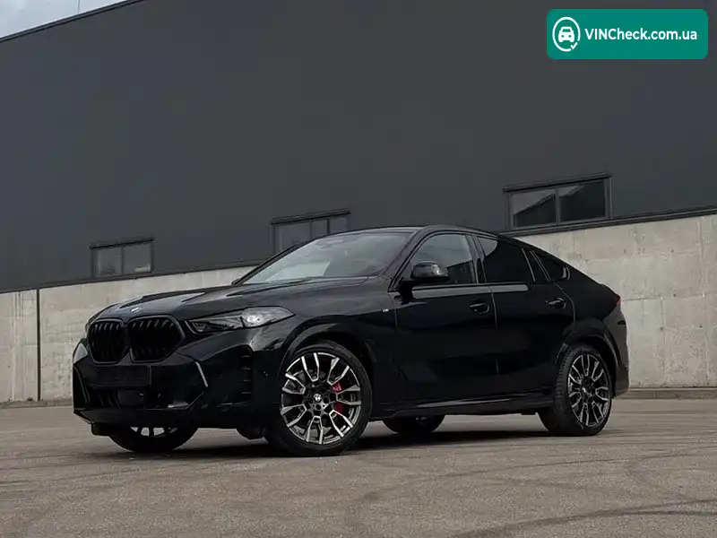 BMW X6 2026, фото з оголошення 1 з 20, VIN WBA11EY0409384327