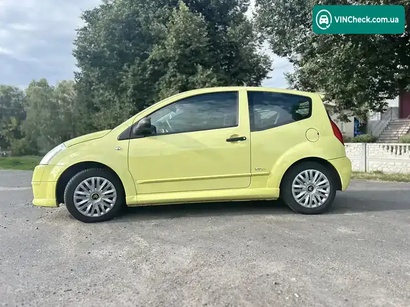 Citroen C2 2006, фото з оголошення 2 з 12, VIN VF7JMKFVC97404238