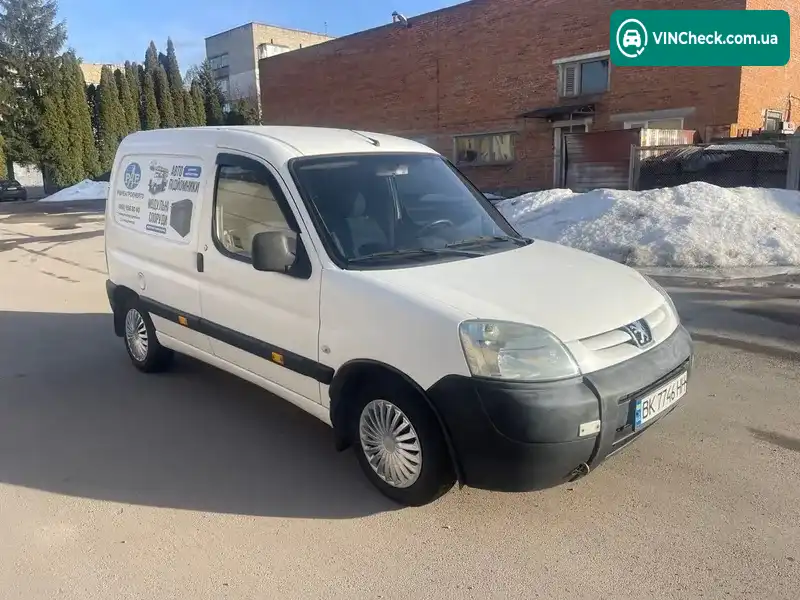 Peugeot Partner 2007, фото з оголошення 1 з 20, VIN VF3GBWJYB96230609