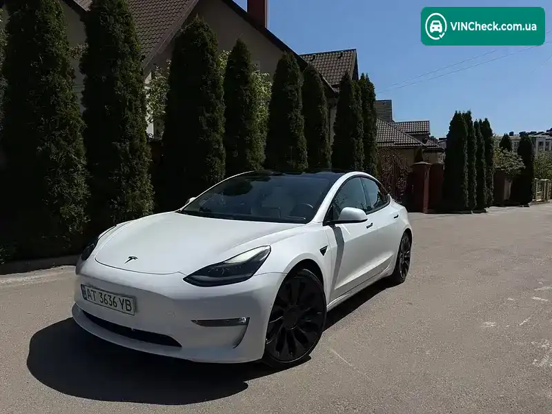 Tesla Model 3 2021, фото з оголошення 1 з 19, VIN 5YJ3E1EC2MF076270