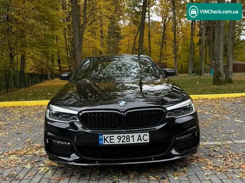 BMW 5 Series 2018, фото з оголошення 2 з 20, VIN WBAJE5C56JWA95706