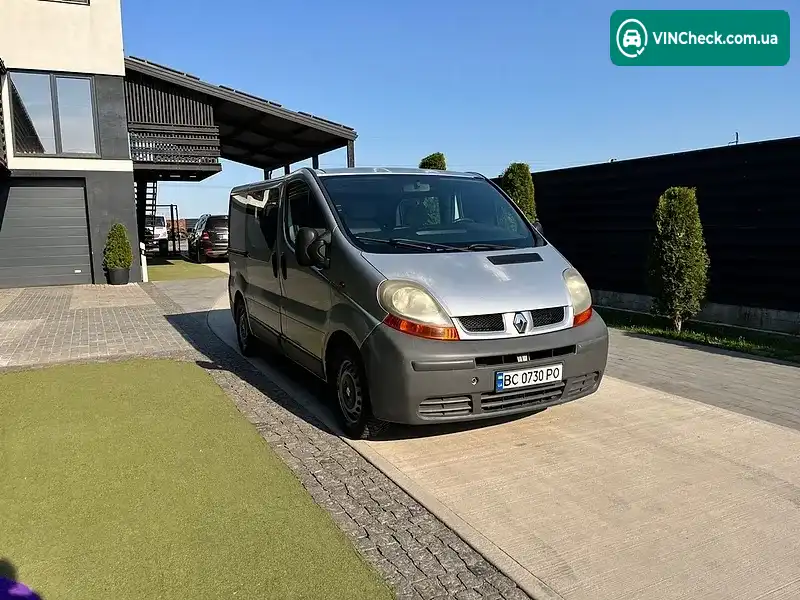 Renault Trafic 2003, фото з оголошення 2 з 15, VIN VF1FLABA53V170953