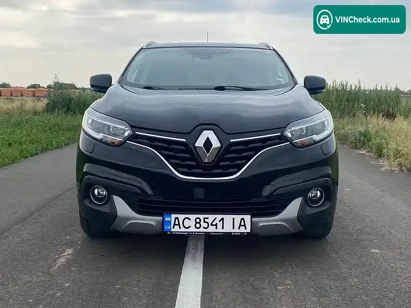 Renault Kadjar 2016, фото з оголошення 1 з 12, VIN VF1RFE00655324369