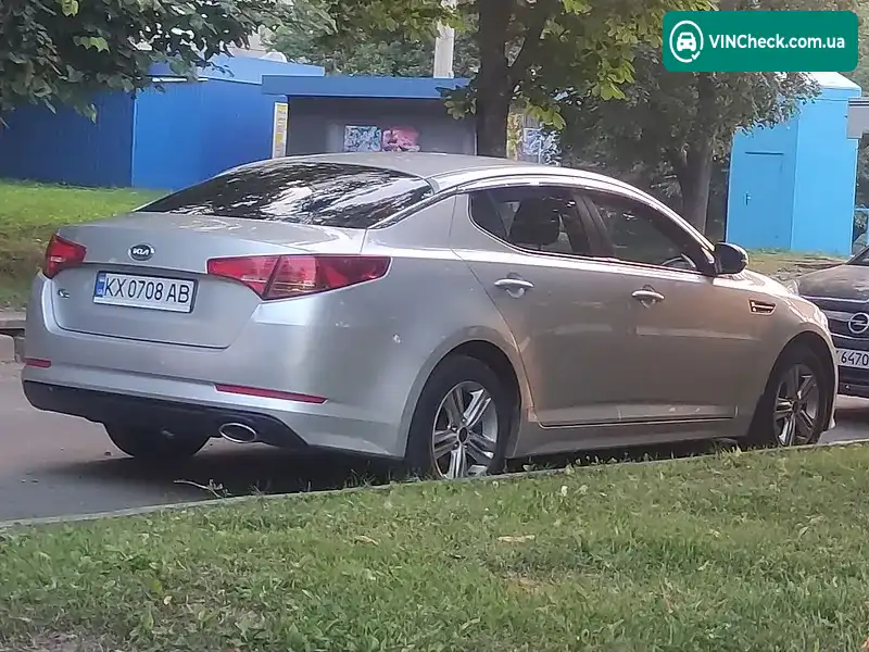 Kia K5 2012, фото з оголошення 2 з 7, VIN KNAGN418BDA351645