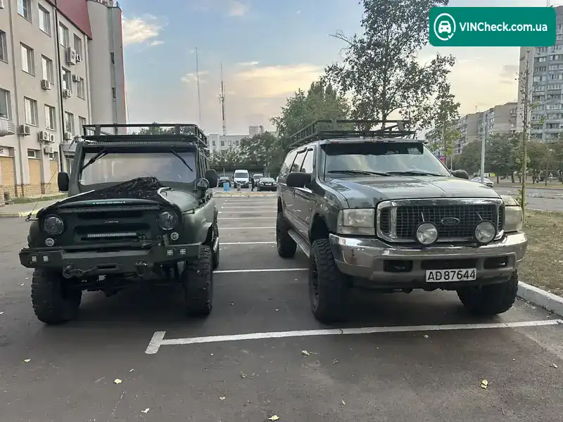 Ford Excursion 2000, фото з оголошення 1 з 14, VIN 1FMSU43F7YED61398