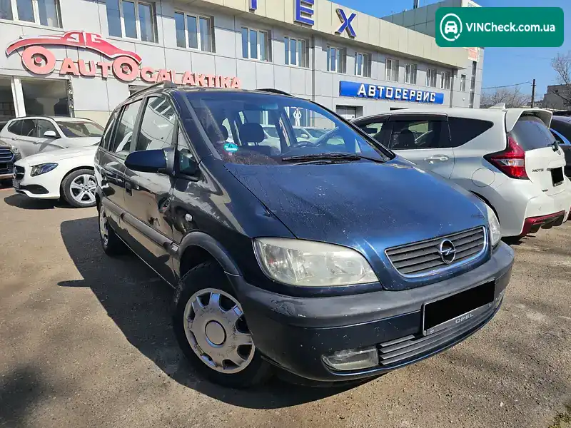 Opel Zafira 2001, фото з оголошення 2 з 11, VIN W0L0TGF7522098474