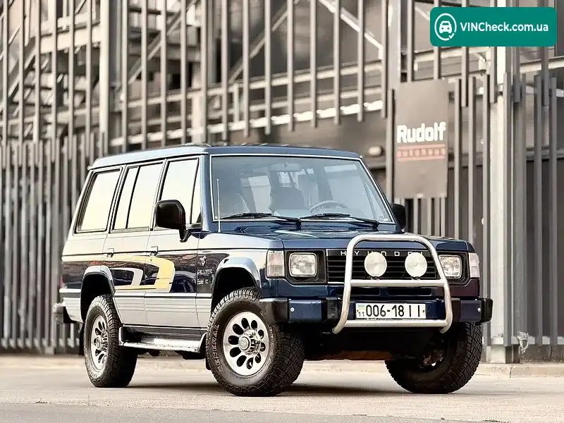 Hyundai Galloper 1996, фото з оголошення 1 з 20, VIN KMXKPL1JPTU143998