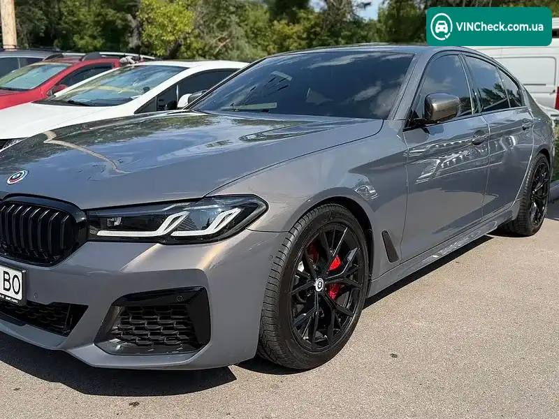 BMW 5 Series 2022, фото з оголошення 1 з 20, VIN WBA13BK06PCM16774