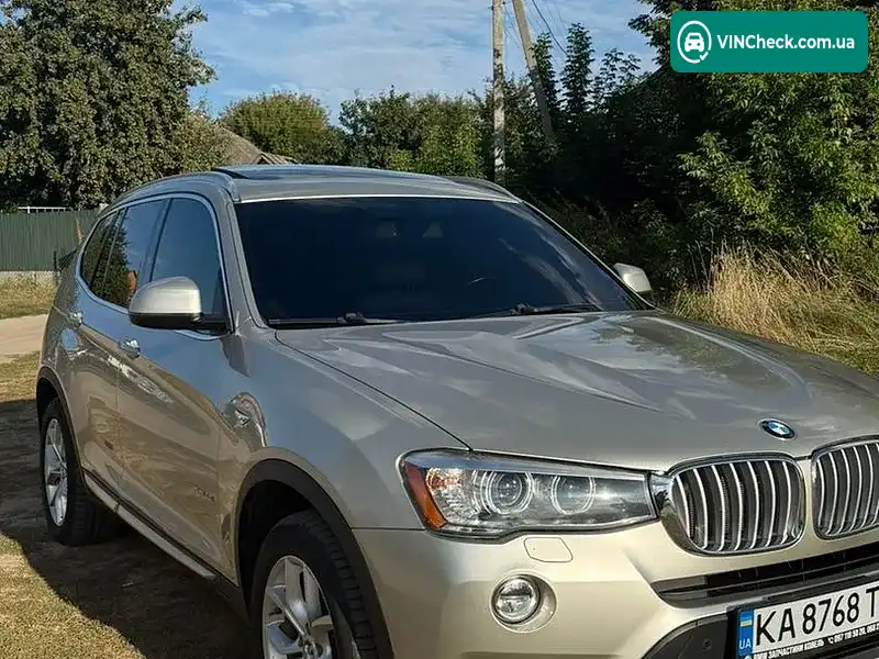 BMW X3 2014, фото з оголошення 2 з 20, VIN 5UXWX9C5XF0D47847