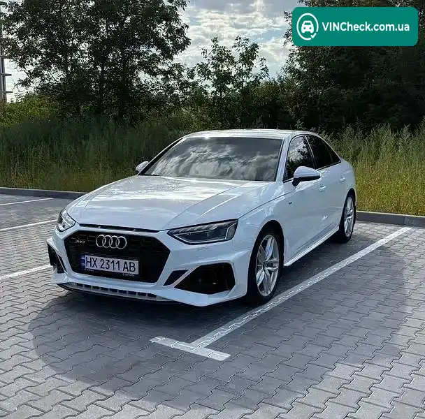 Audi A4 2023, фото з оголошення 1 з 20, VIN WAUEAAF4XPN016574