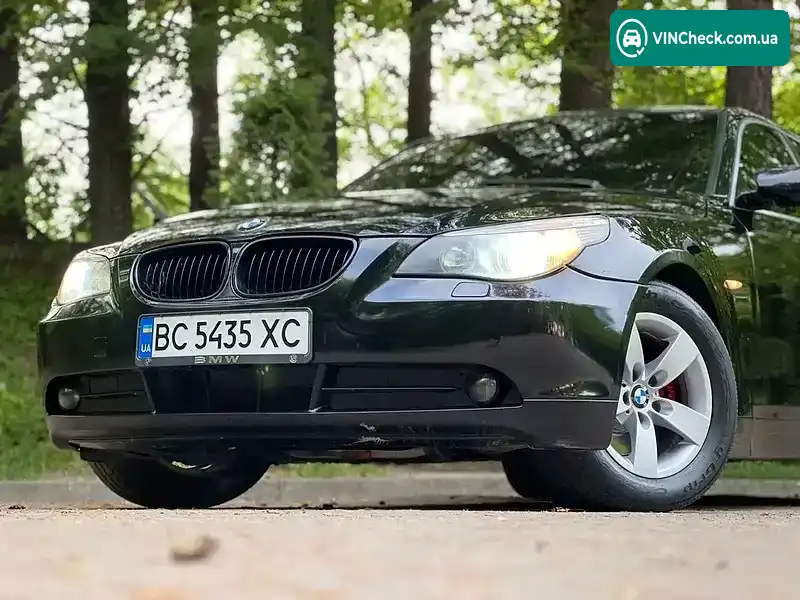 BMW 5 Series 2004, фото з оголошення 2 з 21, VIN WBANA31050B018482