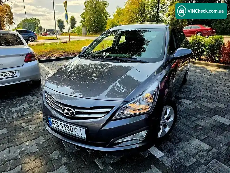 Hyundai Accent 2016, фото з оголошення 2 з 20, VIN Z94CT41CBHR557679