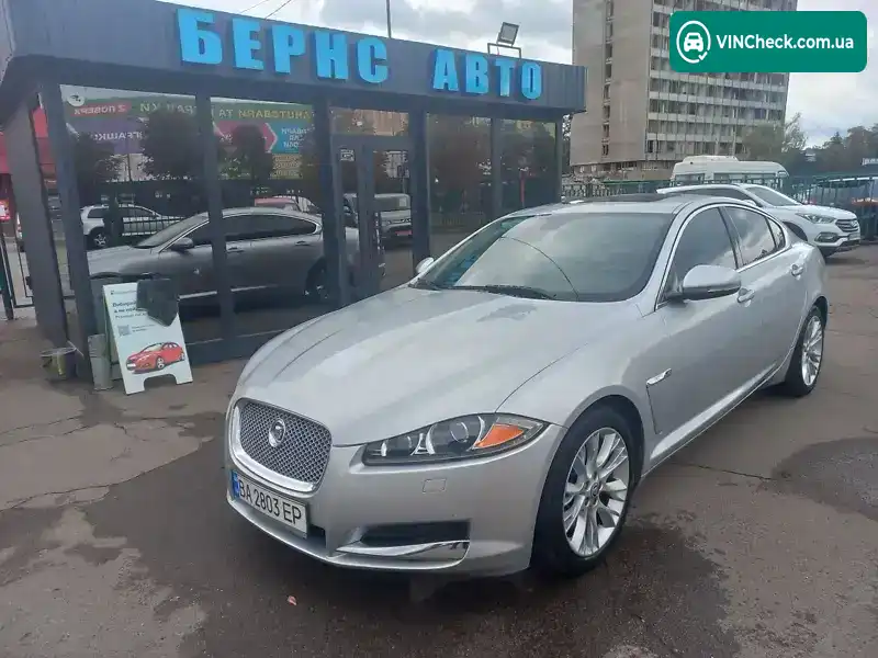 Jaguar XF 2013, фото з оголошення 1 з 8, VIN SAJWA0E77D8U08999