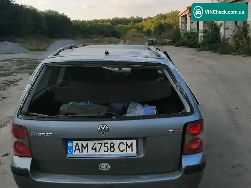 Volkswagen Passat 2001, фото з оголошення 2 з 2, VIN WVWZZZ3BZ1E244627
